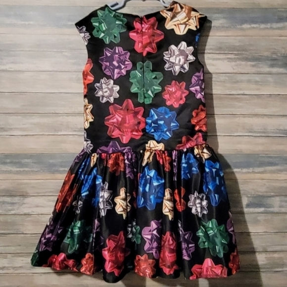 HALABALOO CHRISTMAS BOW DRESS - Picture 3 of 5